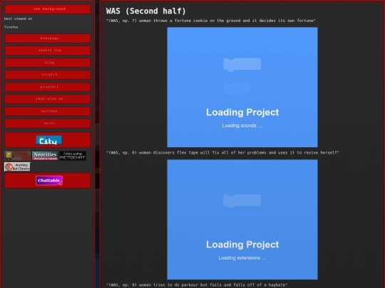 was-again screenshot