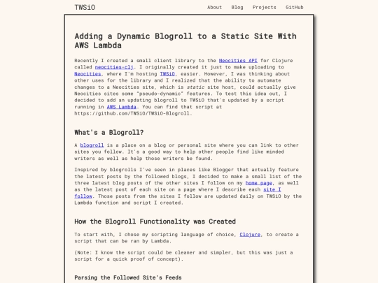 blog/adding-a-dynamic-blogroll-to-a-static-site-with-aws-lambda screenshot