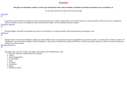 Gustos screenshot