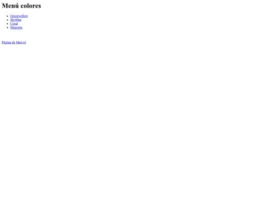 MenuColores screenshot