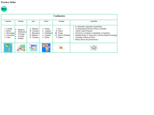 tablasContinentes screenshot