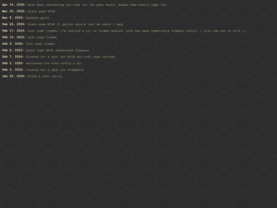 updates screenshot