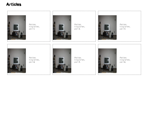 articles screenshot