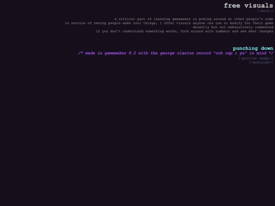 visuals screenshot