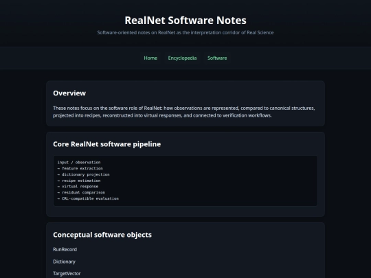 encyclopedia/software/realnet-software-notes screenshot