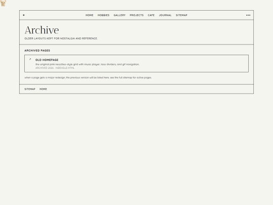 archive screenshot