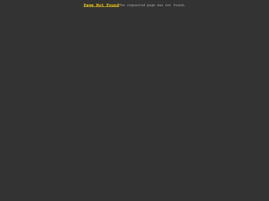 not_found screenshot