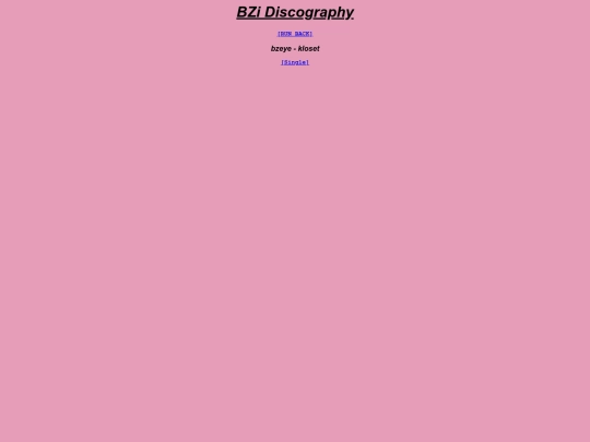 discography screenshot