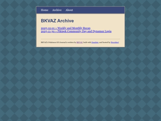 archive screenshot