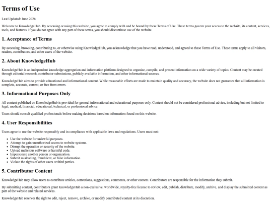 Terms screenshot