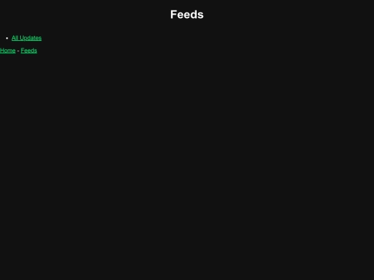 feeds screenshot