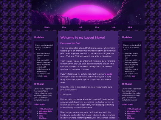 Homepagsillyv2 screenshot