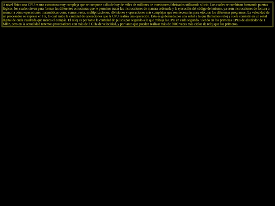 queescpu screenshot