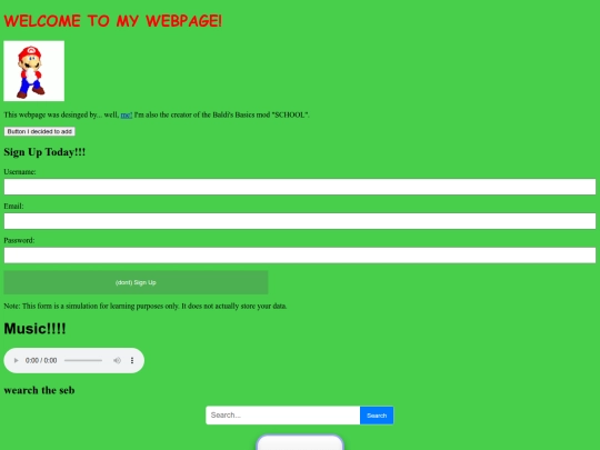 first screenshot