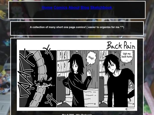 Shortchapters/Onepagers screenshot