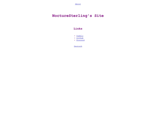 Links screenshot