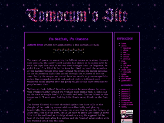 fics/sdv/ficlets/carolinentr screenshot