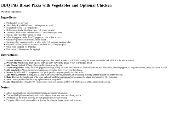 bbqpitabread screenshot