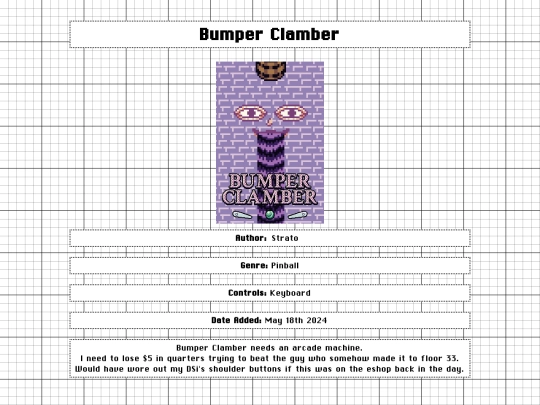 the_crypt/arcade/personal_computer/bumper_clamber screenshot