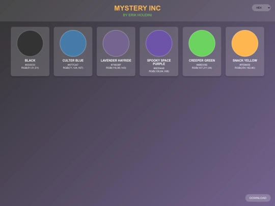 the_crypt/color_palettes/mysteryink screenshot