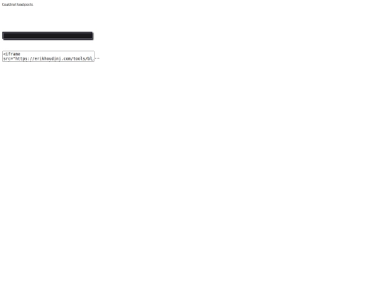 tools/blogbox screenshot