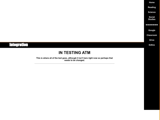 Integration screenshot