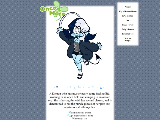 profiles/priscella screenshot