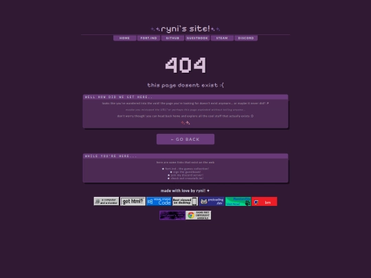 404 screenshot