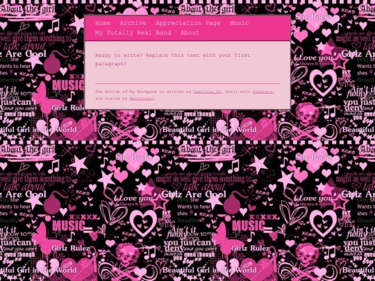 posts/Delfault Page screenshot