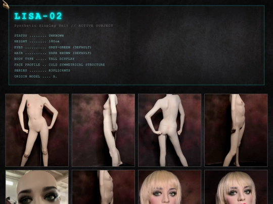 r3pl1c4nts/lisa-02 screenshot