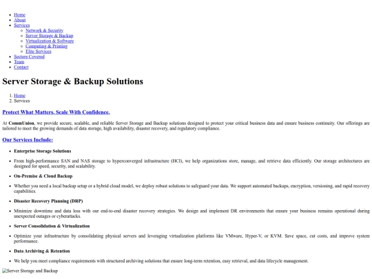 storage-backup screenshot