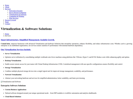 virtualization-software screenshot