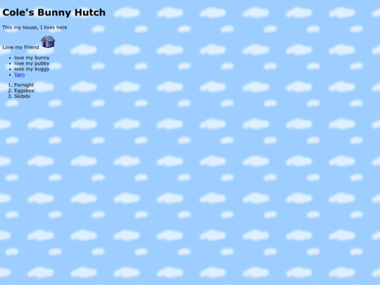 Homepage screenshot