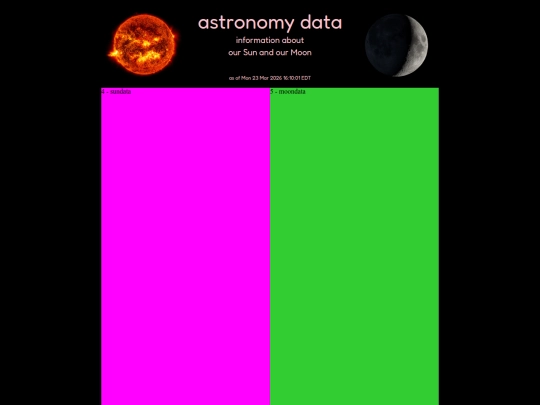 astro screenshot