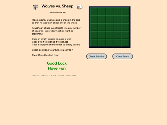 wolves screenshot