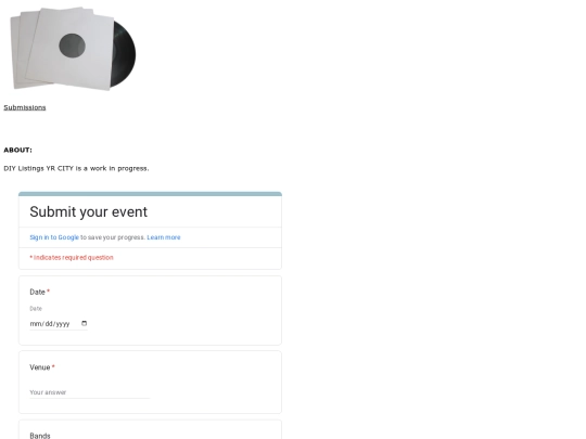 submissions screenshot