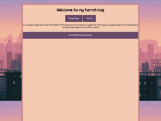 tarot screenshot