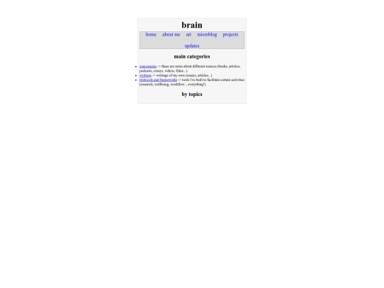 brain screenshot