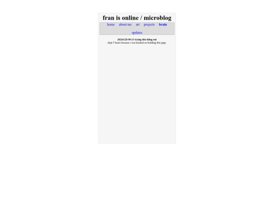 microblog screenshot