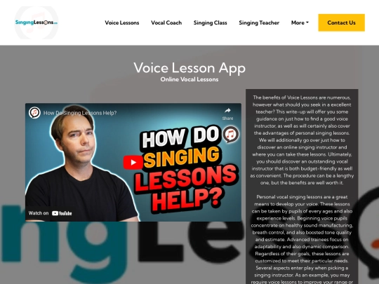 voice-lesson-app screenshot