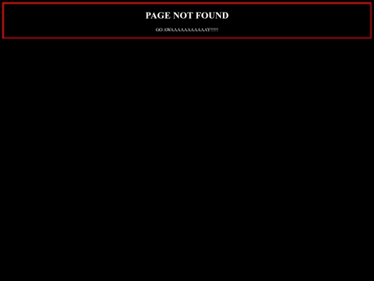 not_found screenshot