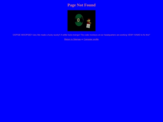 not_found screenshot