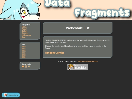 webcomics screenshot