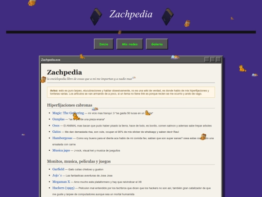 zachpedia screenshot