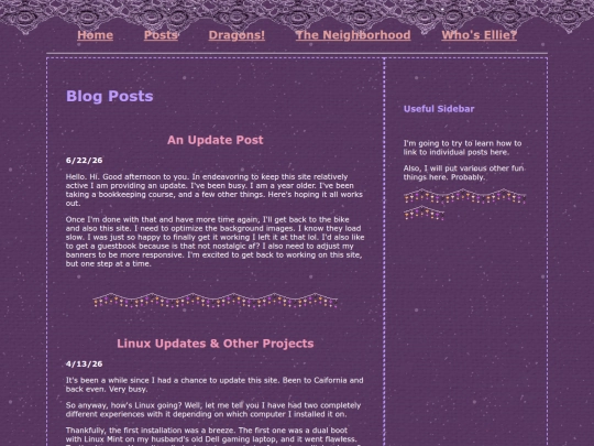 posts screenshot