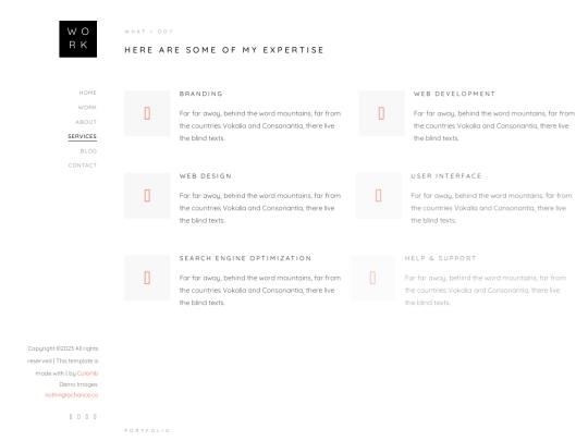 work/services screenshot
