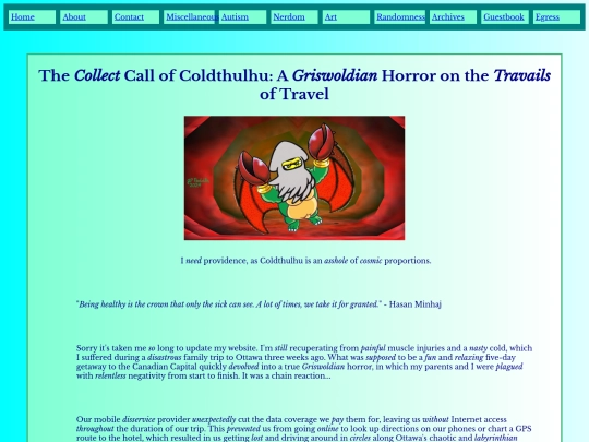 Coldthulhu screenshot