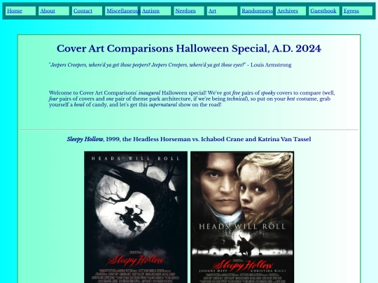 Cover_Art_Comparisons_Halloween_Special_2024 screenshot