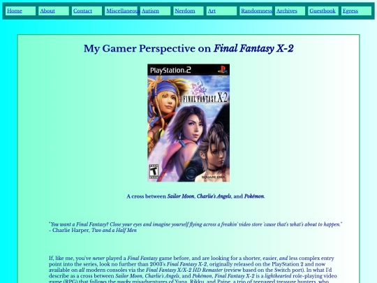 Final_Fantasy_X-2 screenshot
