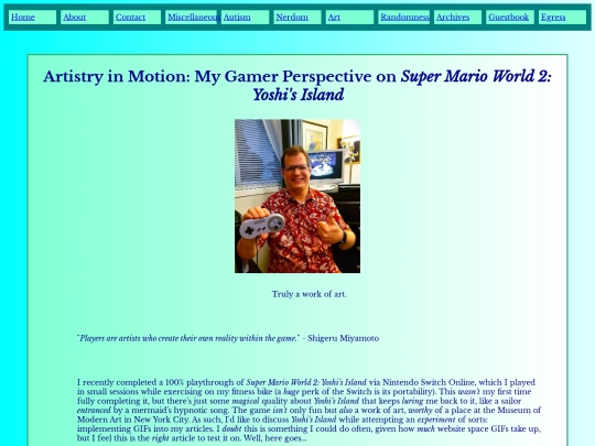 My_Gamer_Perspective_on_Yoshis_Island screenshot